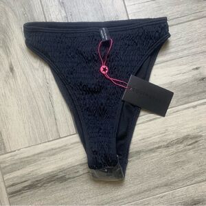 Women's Black Swim Bottom